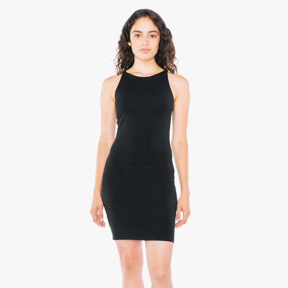 4/$28 ❤️ Black cotton spandex mini dress